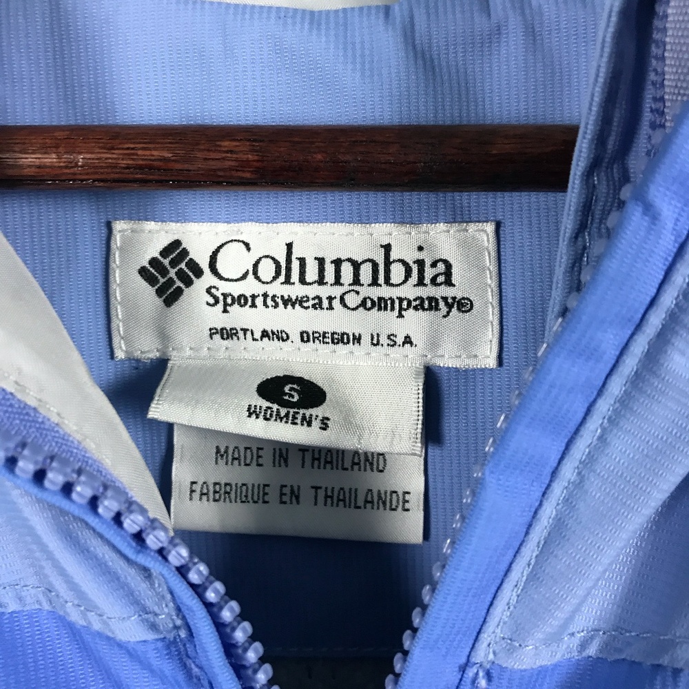 Vintage Columbia lightweight blue spring coat - Picture 2 of 5